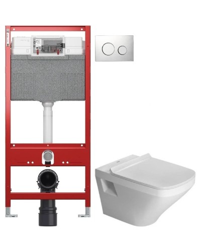 Комплект подвесной унитаз Duravit Durastyle 2536090000 + 0063790000 + система инсталляции Tece 9300302 + 9240921