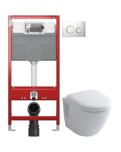 Комплект подвесной унитаз Toto NC CW762Y + VC100N + система инсталляции Tece 9300302 + 9240921