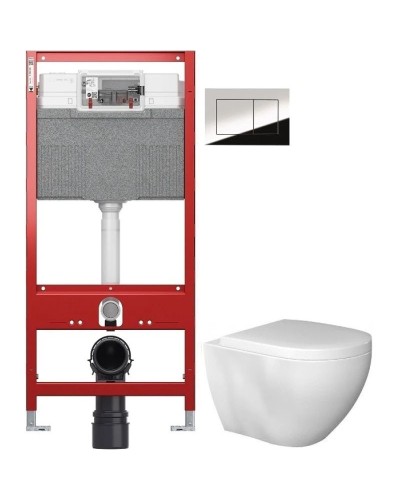 Комплект подвесной унитаз Bien Dune DNKA052N1VP0W3000 + система инсталляции TECE 9300302 + 9240401