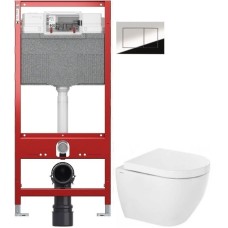 Комплект подвесной унитаз Teka Manacor 11.732.00.02 + система инсталляции TECE 9300302 + 9240401