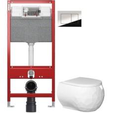 Комплект подвесной унитаз Bien Pent PNKA052N1VP0W3000 + система инсталляции TECE 9300302 + 9240401