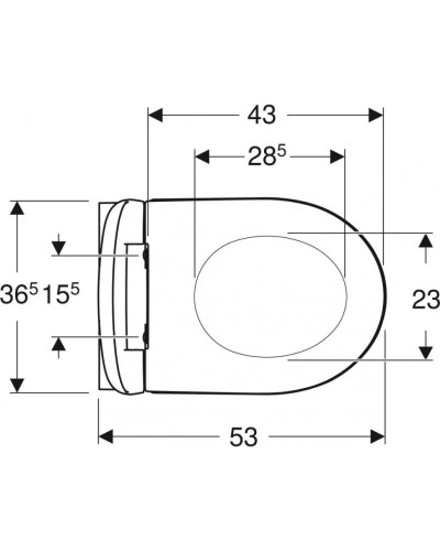 Комплект подвесной унитаз Geberit iCon 500.784.01.1 + система инсталляции Grohe 38721001