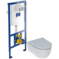 Комплект подвесной унитаз Geberit iCon 500.784.01.1  + система инсталляции Villeroy & Boch 92246100