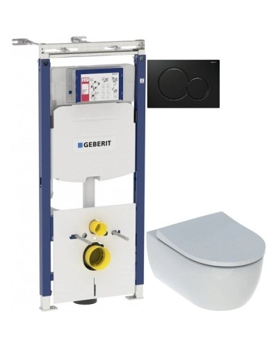 Комплект подвесной унитаз Geberit iCon  500.784.01.1 + система инсталляции Geberit 111.362.00.5 + 115.770.DW.5