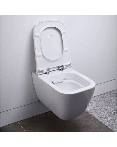 Комплект подвесной унитаз Geberit Smyle Square 500.683.01.1 + система инсталляции Geberit 111.300.00.5 + 115.770.21.5 + 111.815.00.1