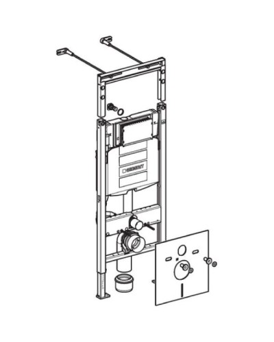 Комплект подвесной унитаз Ideal Standard Tesi Aquablade T007901 + T352701 + система инсталляции Geberit 111.362.00.5 + 115.770.21.5