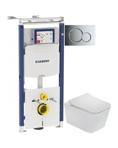 Комплект подвесной унитаз Teka Formentera 11.732.00.00 + система инсталляции Geberit 111.362.00.5 + 115.770.21.5