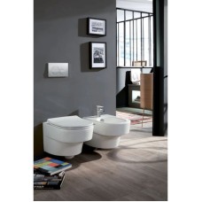 Комплект подвесной унитаз Jacob Delafon Odeon Rive Gauche EDR102-00 + E24889-00 + система инсталляции Jacob Delafon E5504 + E4326-CP