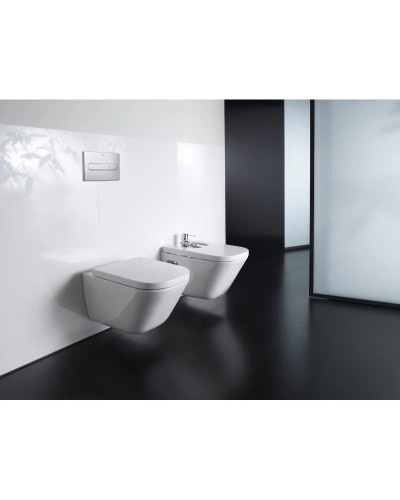 Комплект подвесной унитаз Roca The Gap 34647L000 + 801472004 + система инсталляции Geberit 111.300.00.5