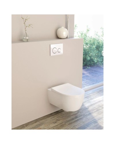 Комплект подвесной унитаз Geberit iCon 500.784.01.1 + система инсталляции Tece 9300302 + 9240921