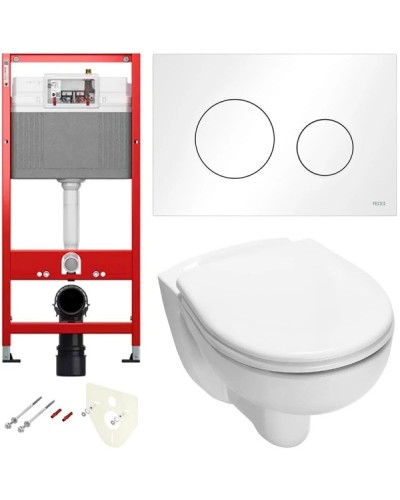 Комплект подвесной унитаз + система инсталляции Tece TECEbase K440920.WC1