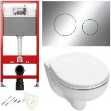 Комплект подвесной унитаз + система инсталляции Tece TECEbase K440921.WC1