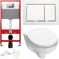 Комплект подвесной унитаз + система инсталляции Tece TECEbase 9400400.WC1