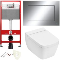Комплект подвесной унитаз + система инсталляции Tece TECEone 9400412.WC2