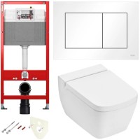 Комплект подвесной унитаз + система инсталляции Tece TECEone 9400413.WC2