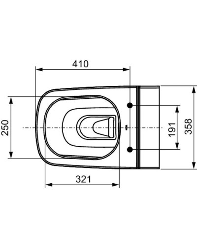 Комплект подвесной унитаз + система инсталляции Tece TECEone K440200.WC2