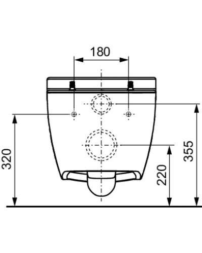 Комплект подвесной унитаз + система инсталляции Tece TECEone K440921.WC2