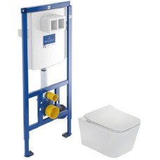 Комплект подвесной унитаз Teka Formentera 11.732.00.00 + система инсталляции Villeroy & Boch 92246100