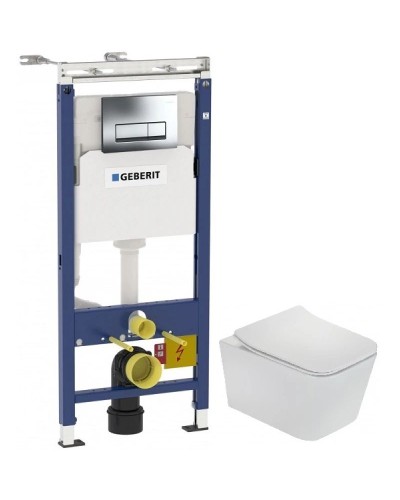 Комплект подвесной унитаз Teka Formentera 11.732.00.00 + система инсталляции Geberit 458.125.21.1