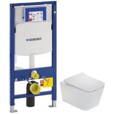 Комплект подвесной унитаз Teka Formentera 11.732.00.00 + система инсталляции Geberit 111.300.00.5