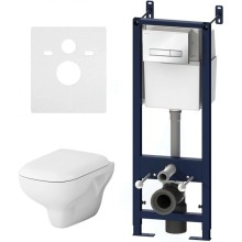 Комплект подвесной унитаз + система инсталляции Am.Pm Like IS30201.801700