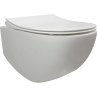 Комплект подвесной унитаз 40006661B + 40006661S + система инсталляции 40006356 + 40006359 Pestan Fluenta SET40006661PM