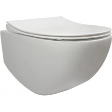 Комплект подвесной унитаз 40006661B + 40006661S + система инсталляции 40006356 + 40006360 Pestan Fluenta SET40006661AW