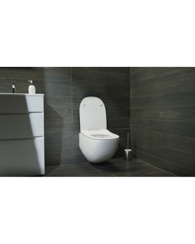 Комплект подвесной унитаз 40006661B + 40006661S + система инсталляции 40006356 + 40006361 Pestan Fluenta SET40006661AC