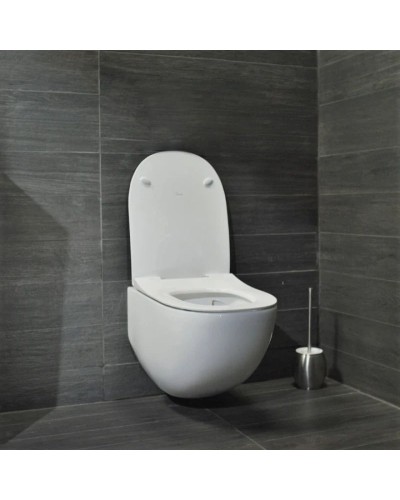 Комплект подвесной унитаз 40006661B + 40006661S + система инсталляции 40006356 + 40006362 Pestan Fluenta SET40006661AM