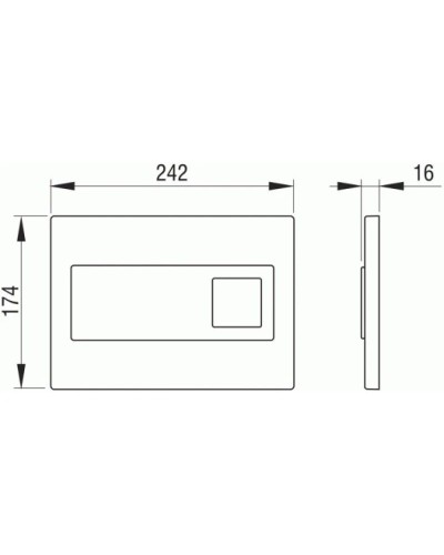 Комплект подвесной унитаз 40006661B + 40006661S + система инсталляции 40006356 + 40006366 Pestan Fluenta SET40006661DB