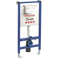 Комплект подвесной унитаз 40006460B + 40006460S + система инсталляции 40006356 + 40006365 Pestan Basic SET40006460DW