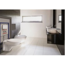 Комплект подвесной унитаз 40006460B + 40006460S + система инсталляции 40006356 + 40006365 Pestan Basic SET40006460DW