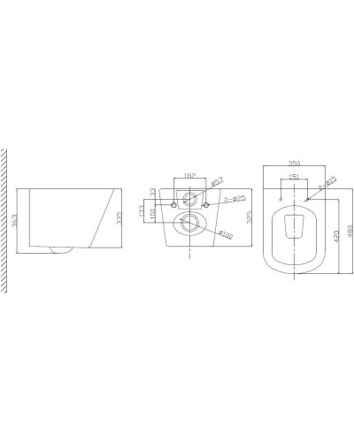 Комплект подвесной унитаз BelBagno Due BB3103CHR/SC + система инсталляции BelBagno BB002-80 + BB018-GV-BIANCO