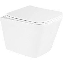 Комплект подвесной унитаз BelBagno Due BB3103CHR/SC + система инсталляции BelBagno BB002-80 + BB018-GV-BIANCO