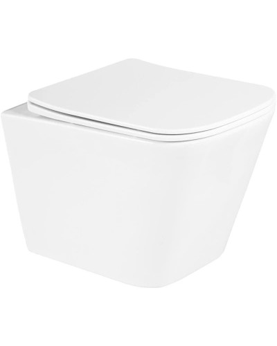 Комплект подвесной унитаз BelBagno Due BB3103CHR/SC + система инсталляции BelBagno BB002-80 + BB018-GV-BIANCO