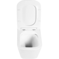 Комплект подвесной унитаз BelBagno Due BB3103CHR/SC + система инсталляции BelBagno BB002-80 + BB018-GV-BIANCO