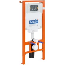 Комплект подвесной унитаз BelBagno Loto BB070CHR/SC + система инсталляции BelBagno BB002-80 + BB018-GV-BIANCO