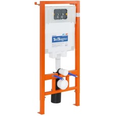 Комплект подвесной унитаз BelBagno Loto BB070CHR/SC + система инсталляции BelBagno BB002-80 + BB018-GV-BIANCO