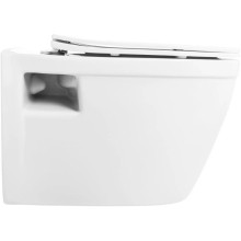 Комплект подвесной унитаз BelBagno Loto BB070CHR/SC + система инсталляции BelBagno BB002-80 + BB018-GV-BIANCO