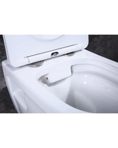 Комплект подвесной унитаз BelBagno Loto BB070CHR/SC + система инсталляции BelBagno BB002-80 + BB018-GV-BIANCO