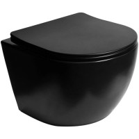 Комплект подвесной унитаз + система инсталляции SantiLine SL-5018MB + SL-03