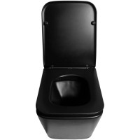 Комплект подвесной унитаз SantiLine SL-5004MB + система инсталляции Grohe 38811kf0