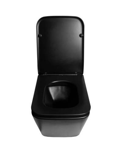 Комплект подвесной унитаз SantiLine SL-5004MB + система инсталляции Grohe 38811kf0