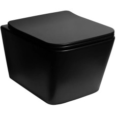 Комплект подвесной унитаз SantiLine SL-5004MB + система инсталляции Grohe 38811kf0