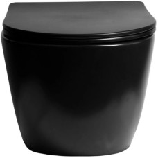 Комплект подвесной унитаз SantiLine SL-5018MB + система инсталляции Grohe 38811kf0