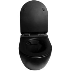 Комплект подвесной унитаз SantiLine SL-5002MB + система инсталляции Grohe 38811kf0