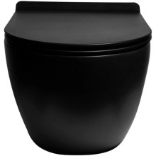 Комплект подвесной унитаз SantiLine SL-5002MB + система инсталляции Grohe 38811kf0