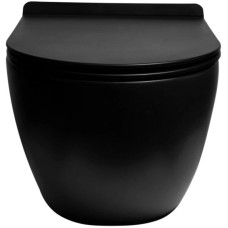 Комплект подвесной унитаз SantiLine SL-5002MB + система инсталляции Grohe 38811kf0