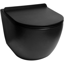 Комплект подвесной унитаз SantiLine SL-5002MB + система инсталляции Grohe 38811kf0