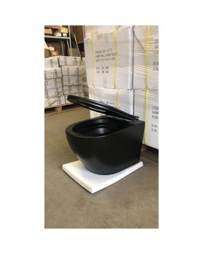 Комплект подвесной унитаз Bogner BR-4455BL + система инсталляции Grohe 38811kf0